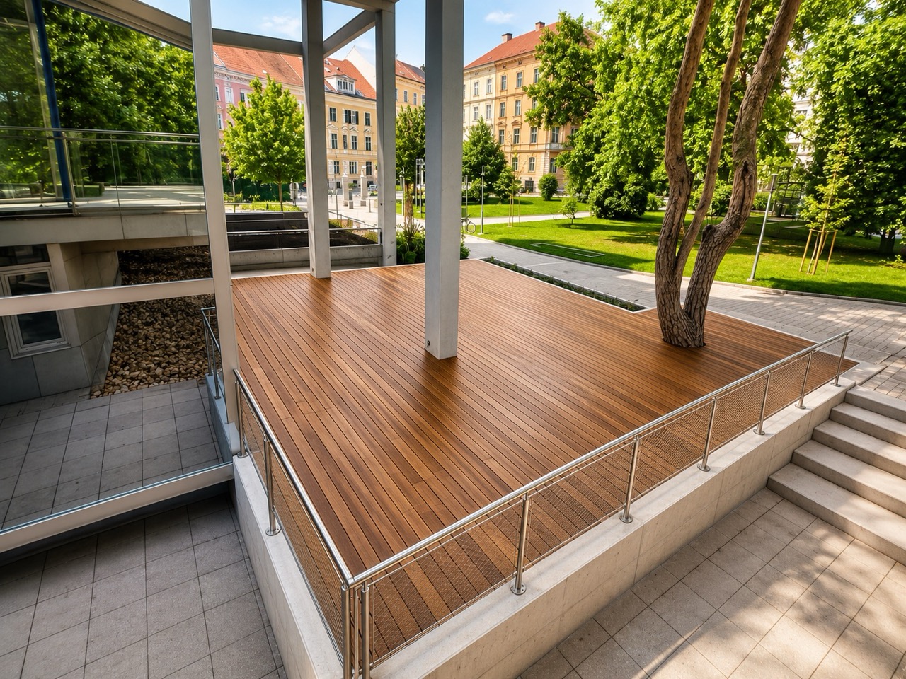 Terrassensanierung — nachher